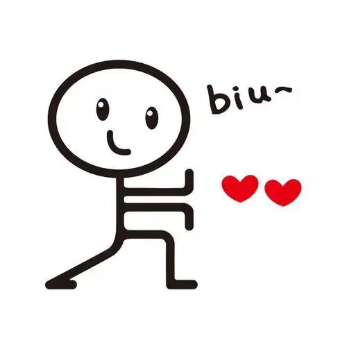 火柴人个性车贴趣味搞笑创意车身划痕贴尾男女汽车装饰贴