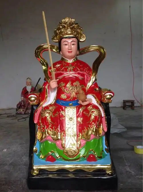 九龙圣母九天玄女九莲圣母神像树脂玻璃钢善缘佛像厂