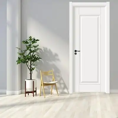 木门家用实木复合室内门套装门烤漆免漆门卧室门平开门房间门白色