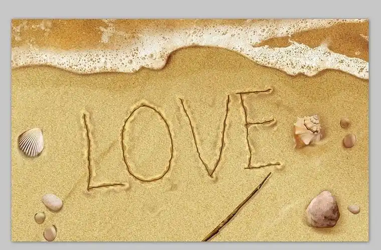 love文字浪漫爱情ppt背景图片