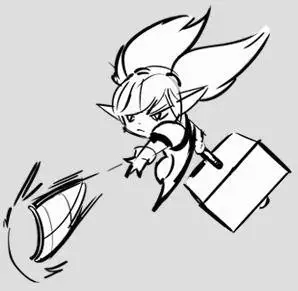 波比简笔画恐怖波比简笔画