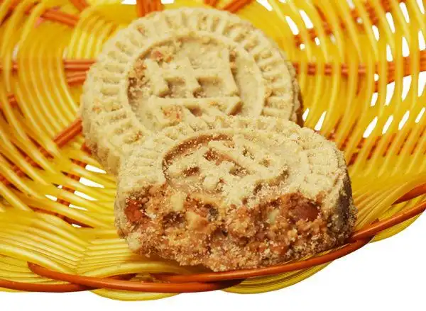 传统咸香米饼 龙门炒米饼惠州特产花生馅料芝麻杏仁绿豆饼客家零食