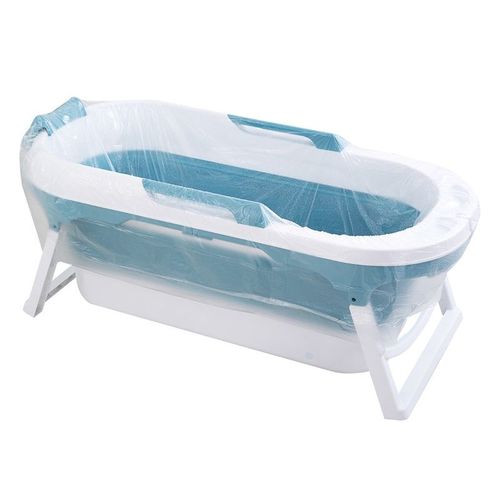 一次性泡澡袋折叠浴桶塑料膜袋子洗澡盆浴盆加厚加大浴缸套泡浴袋