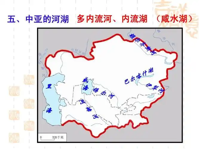 区域地理复习-中亚答案ppt