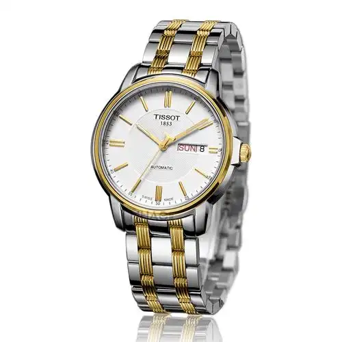 天梭tissot恒意系列2019男款时尚休闲商务机械瑞士手表t0654302203100