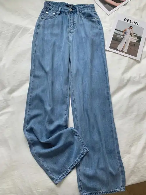 推荐这条天丝牛仔裤夏天穿显高凉爽又防晒