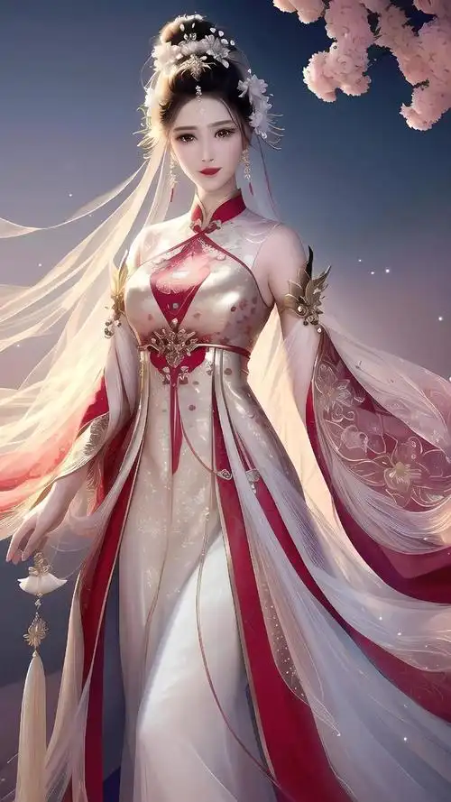 二次元里的古风少女壁纸分享