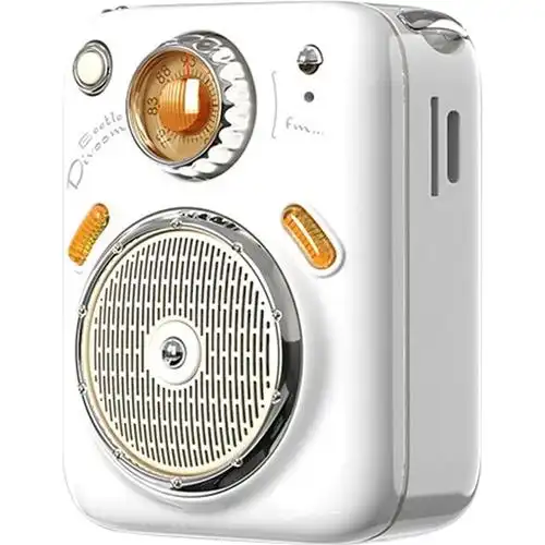 divoom点音甲壳虫户外便携迷你小音响蓝牙音箱低音炮插卡收音机家用