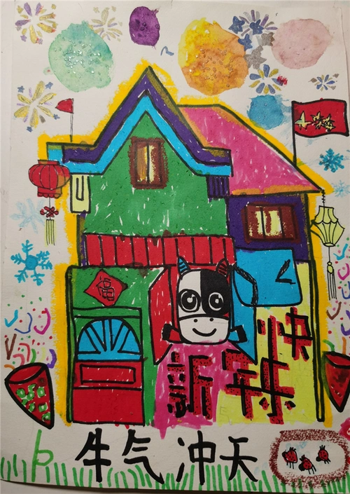 上海徐汇:浓浓年味迎新春,漕娃用童真画笔勾勒美好期望,描绘多彩新年!