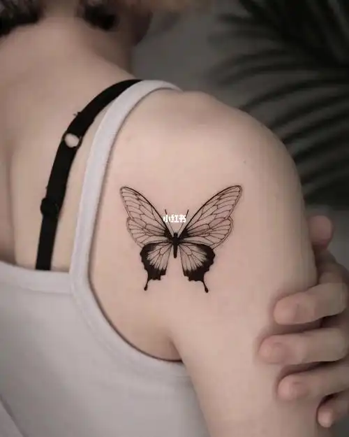 03蝴蝶纹身图案