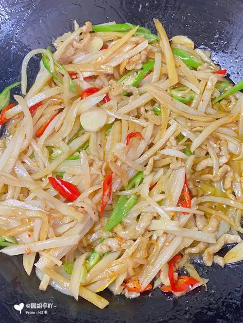 炒藕丝老妈直夸美味75超简单超好吃