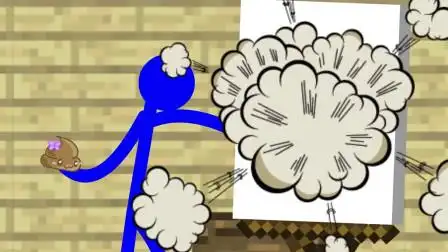 火柴人搞笑动画:蒙娜丽莎的悲哀,都是火柴人们的错