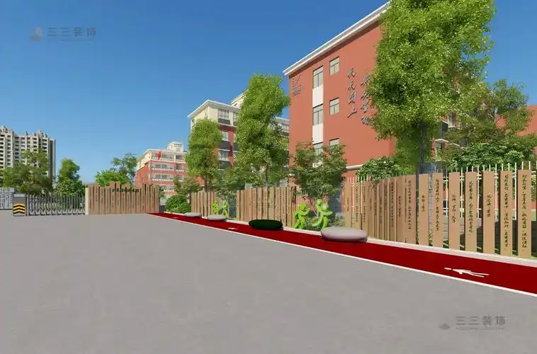 会说话的校园文化墙