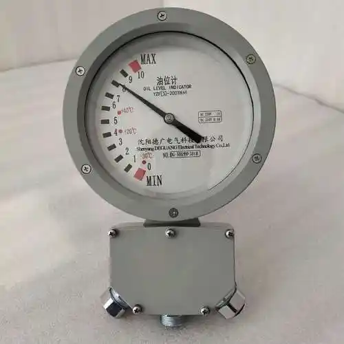 厂家直营 沈阳德广4-20ma模拟量远传输出油位计 yzf2-200thm