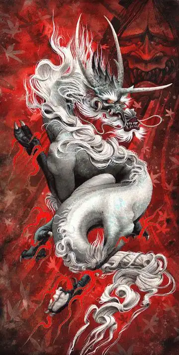 非常有个性的麒麟纹身手稿,图片大全,高清,图库-回车桌面