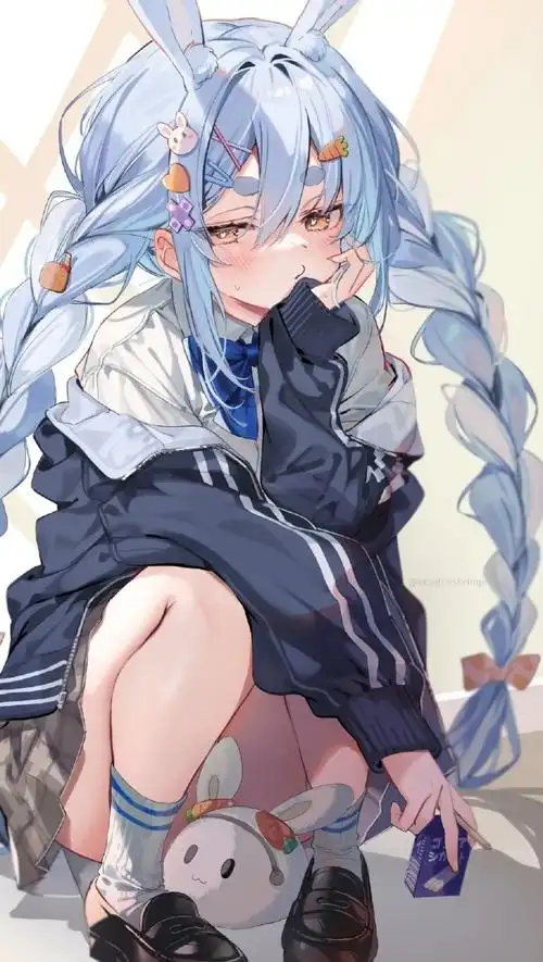 动漫超话#动漫壁纸##二次元新鲜事##v漫计划#一组清爽又活泼的小姐姐