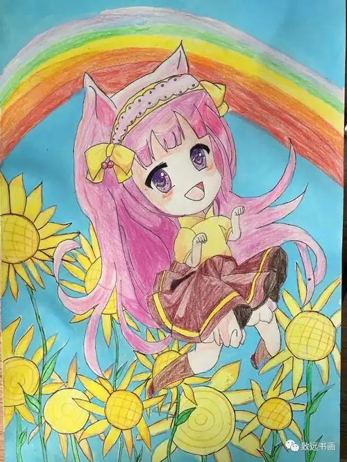 致远课堂儿童画秋季班第四周