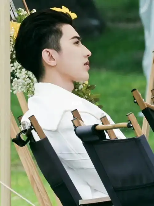 蔡徐坤这样的侧颜谁不爱