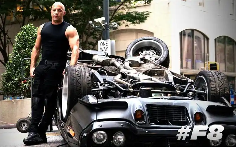 范·迪塞尔《速度与激情8》剧照图片桌面壁纸