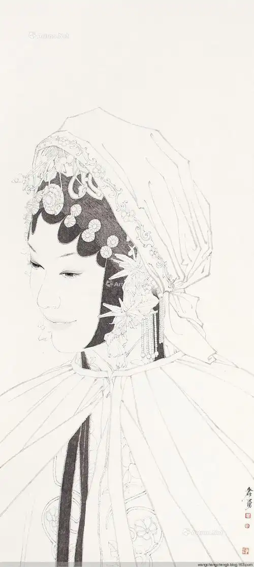 【转载】詹勇戏曲人物作品欣赏