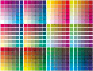 颜色调色板指南图片