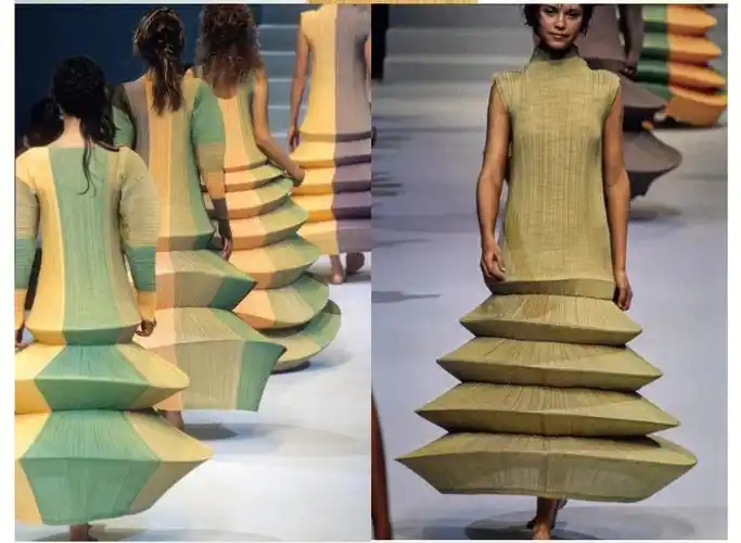 传奇设计师三宅一生用一块布征服时尚界