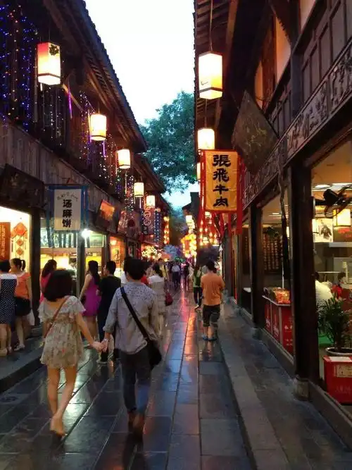 我想和你去成都的街头走一走