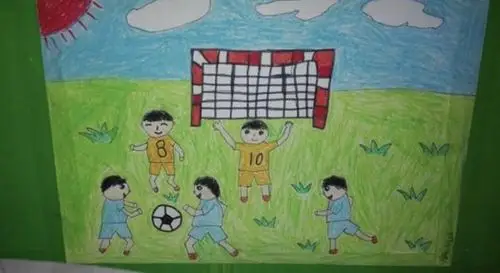 留给母校的记忆一画画校园一角