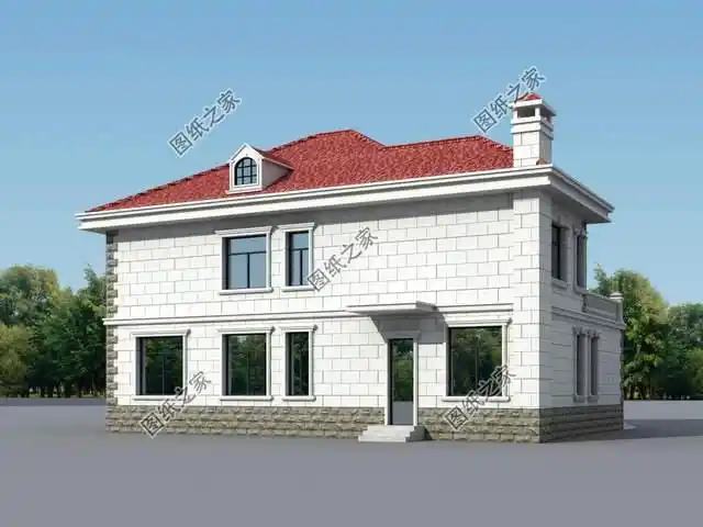 三款带烟囱的漂亮别墅袅袅炊烟重回儿时的记忆