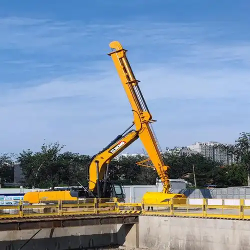 曼尼克改装地铁伸缩臂mnk-2210地铁施工挖掘机加长