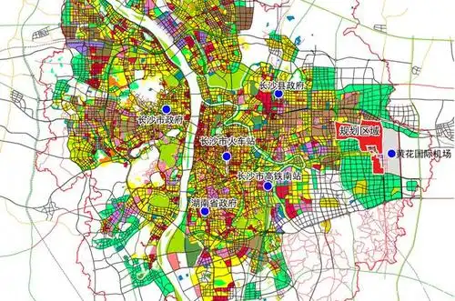 长沙自贸区首个片区控制性详细规划公布!