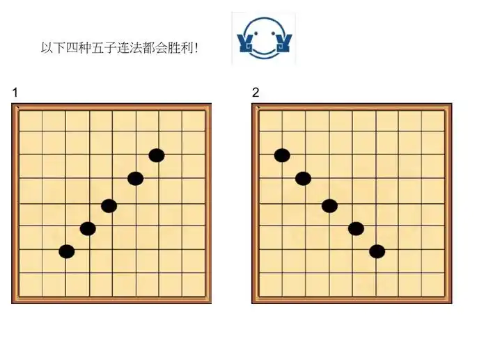 幼儿园五子棋规则图