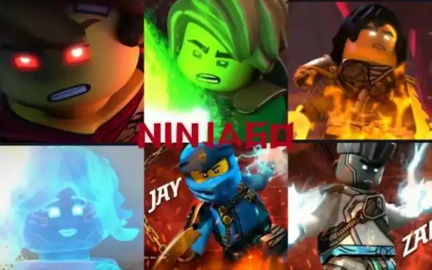 乐高幻影忍者超燃混剪, 六位最帅的主角