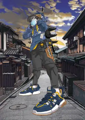 看漫画家于彦舒