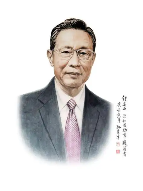 钟南山肖像画简单钟南山肖像画图片简笔2022已更新今日动态