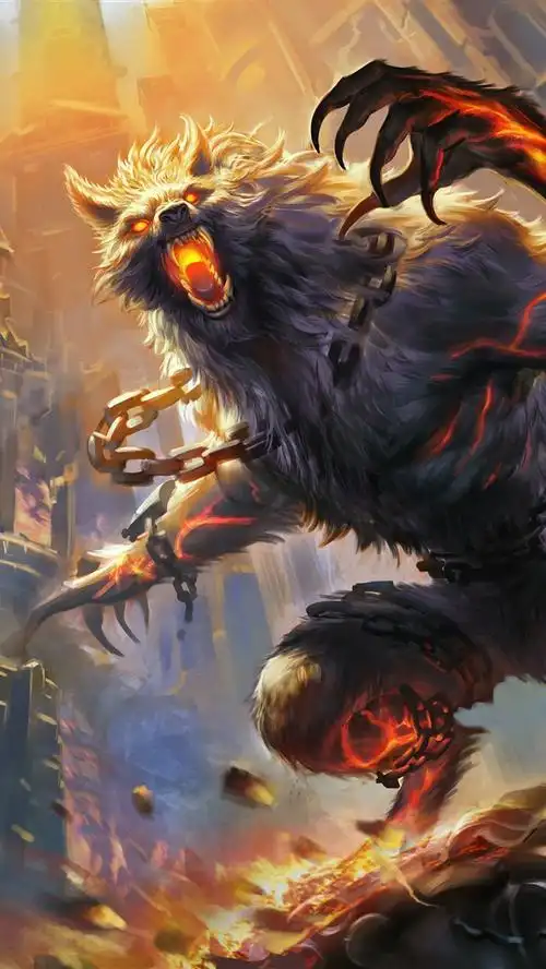 狼人,艺术图片 4k