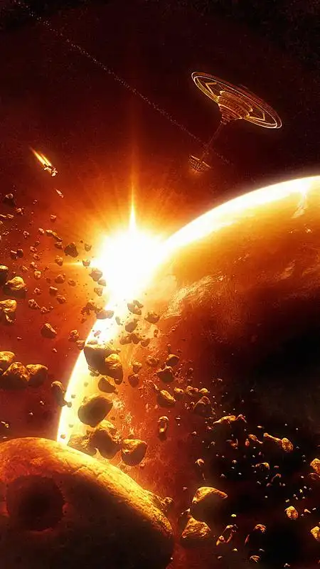 奇幻宇宙大爆炸背景