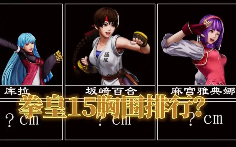 kof拳皇15所有女格斗家胸围排行