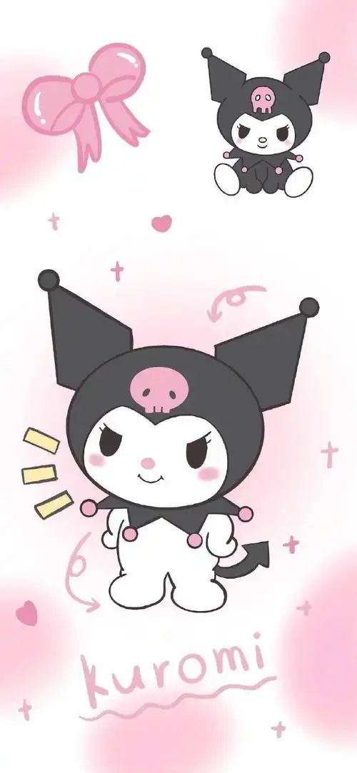 库洛米壁纸#超级可爱的kuromi的壁纸,三丽鸥中你喜欢库洛米 ??