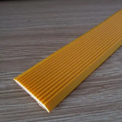 楼梯防滑条包角橡胶收边条pvc幼儿园止滑台阶护角自粘收边条