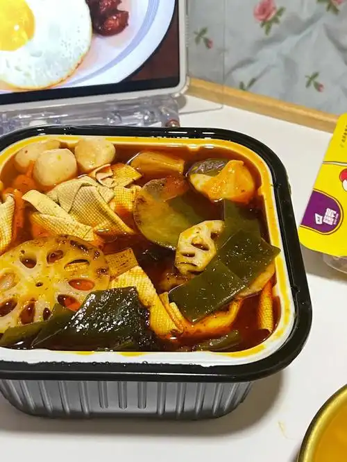 诚意满满的自热小火锅