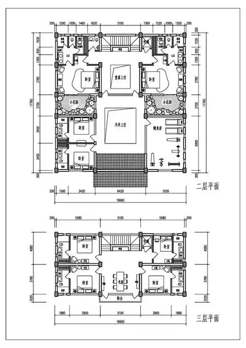 16x18m广东茂名小型四合院设计方案介绍全新四合院理念大集成