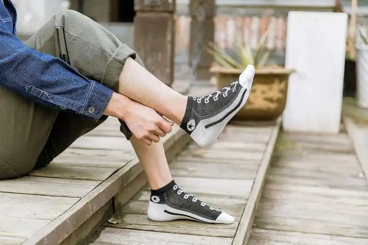 2020春夏新 男女款帆布鞋船袜个性短袜全棉纯棉低帮浅口袜子批发