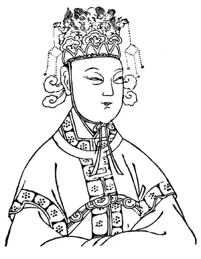 王者人物简笔画武则天