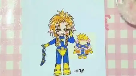 蛋仔派对超人强的两种画法 蛋仔派对 超人强 拟人 绘画