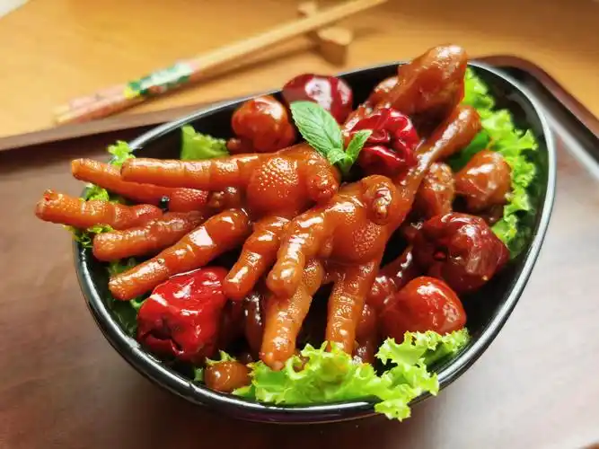 香辣卤鸡爪