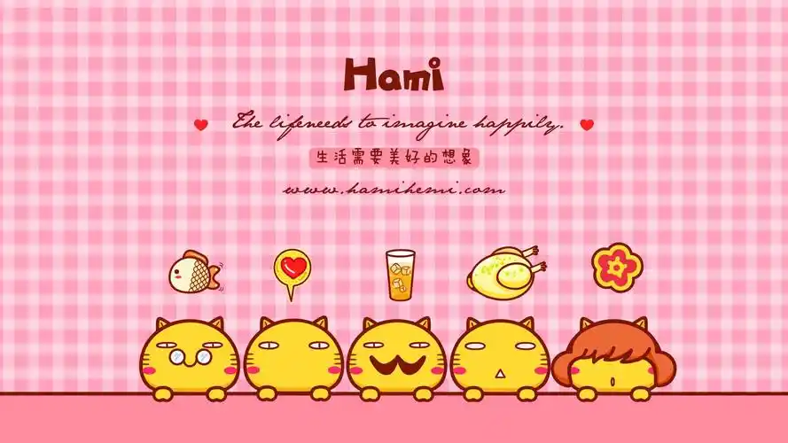 动漫哈咪猫高清桌面壁纸