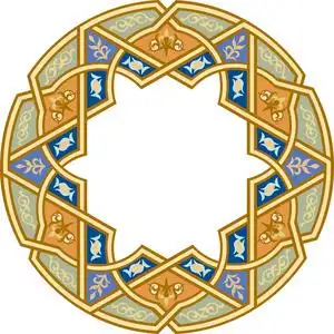 中东经典方巾图案图片