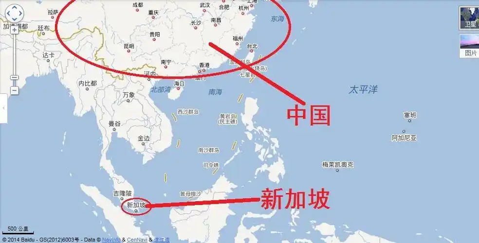 新加坡地图