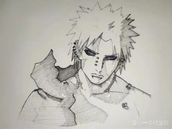 【佩恩天道】手绘过程